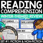 Winter Activities Reading Comprehension Passages and Questions | 3rd and 4th Grade | Printable Teacher Resources | A Love of Teaching