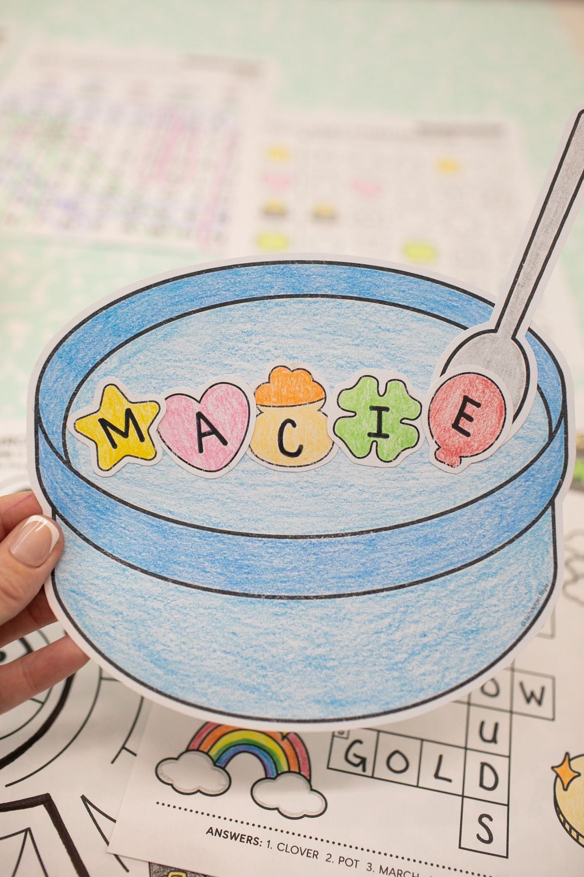 Printable March St. Patrick's Day Activity Pack