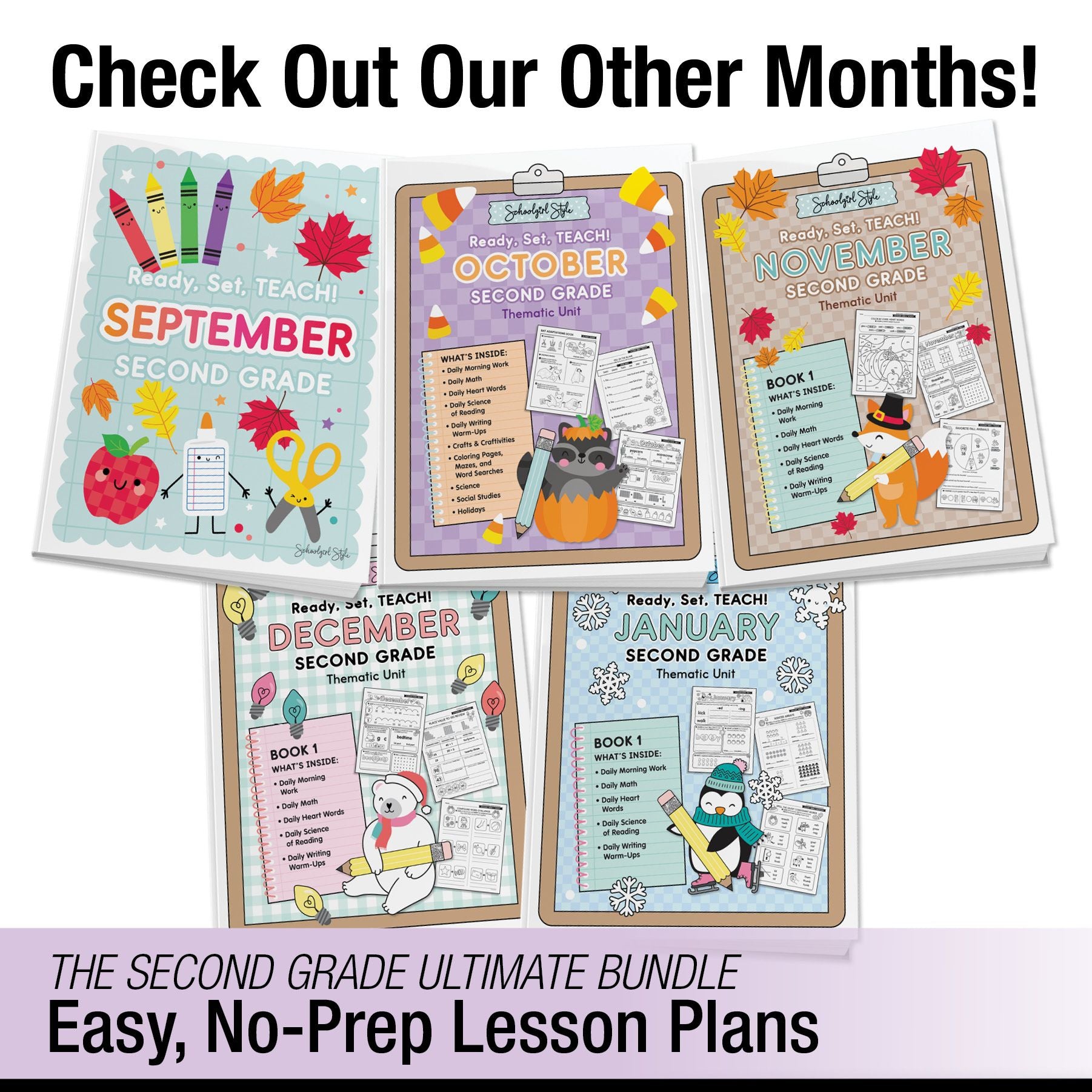 Ultimate Bridge To Third Grade Pre-Printed And Digital Summer Workbook