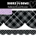 Load image into Gallery viewer, Plaid About You Bulletin Board Border | Books and Bows
