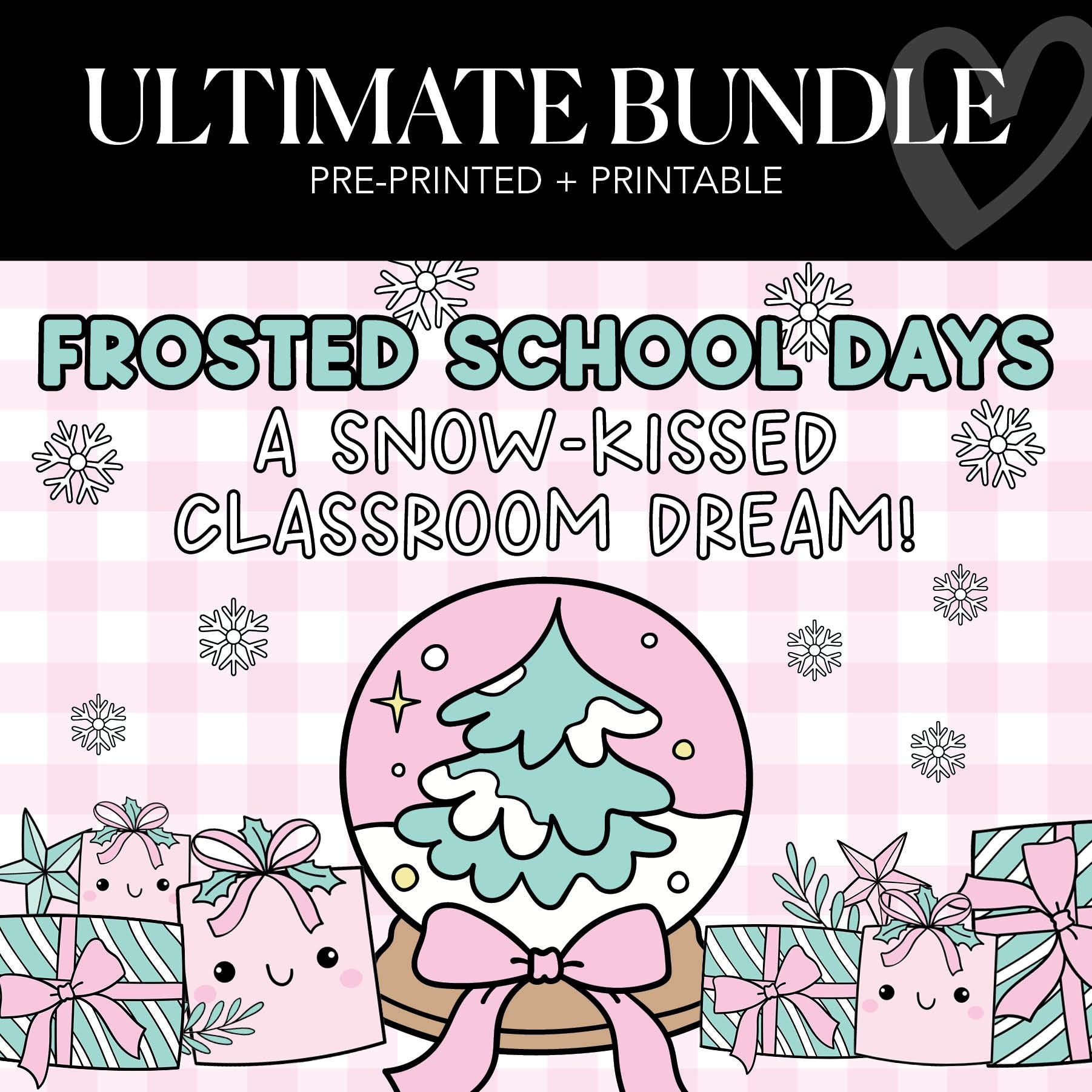 Ultimate Christmas Classroom Decor Bundle | Frosted School Days