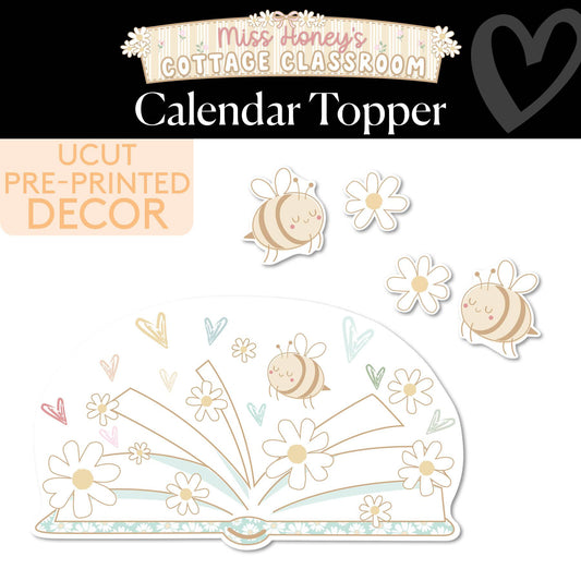 Bees and Book Calming Calendar Topper | Miss Honey's Cottage Classroom