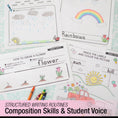 Load image into Gallery viewer, Printable Kindergarten March Daily Writing
