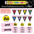 Load image into Gallery viewer, Printable Bright Rainbow Word Wall Bulletin Board Set | School Days
