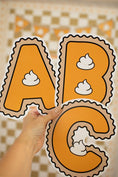 Load image into Gallery viewer, Printable Thanksgiving Fall Pumpkin Pie Uppercase Letters | Pumpkin Spice and Everything Nice
