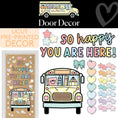 Load image into Gallery viewer, So Happy You Are Here Door Decor | A Year In Pastel
