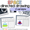 Space Directed Drawing & Writing | Directed Drawing Activities | Writing Pages