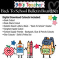 Load image into Gallery viewer, Welcome Back To School Retro Bulletin Board Set | 90s Teacher
