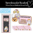 Load image into Gallery viewer, Spooktacular Readers Halloween Pre-Printed Door Decor Bulletin Board Set
