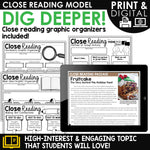Christmas Close Reading Passages December Reading Comprehension Fruitcake