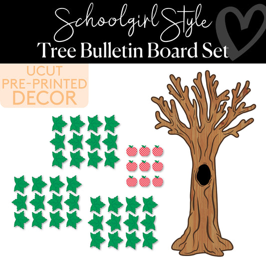 Apple Tree Retro Bulletin Board Set | 90s Teacher