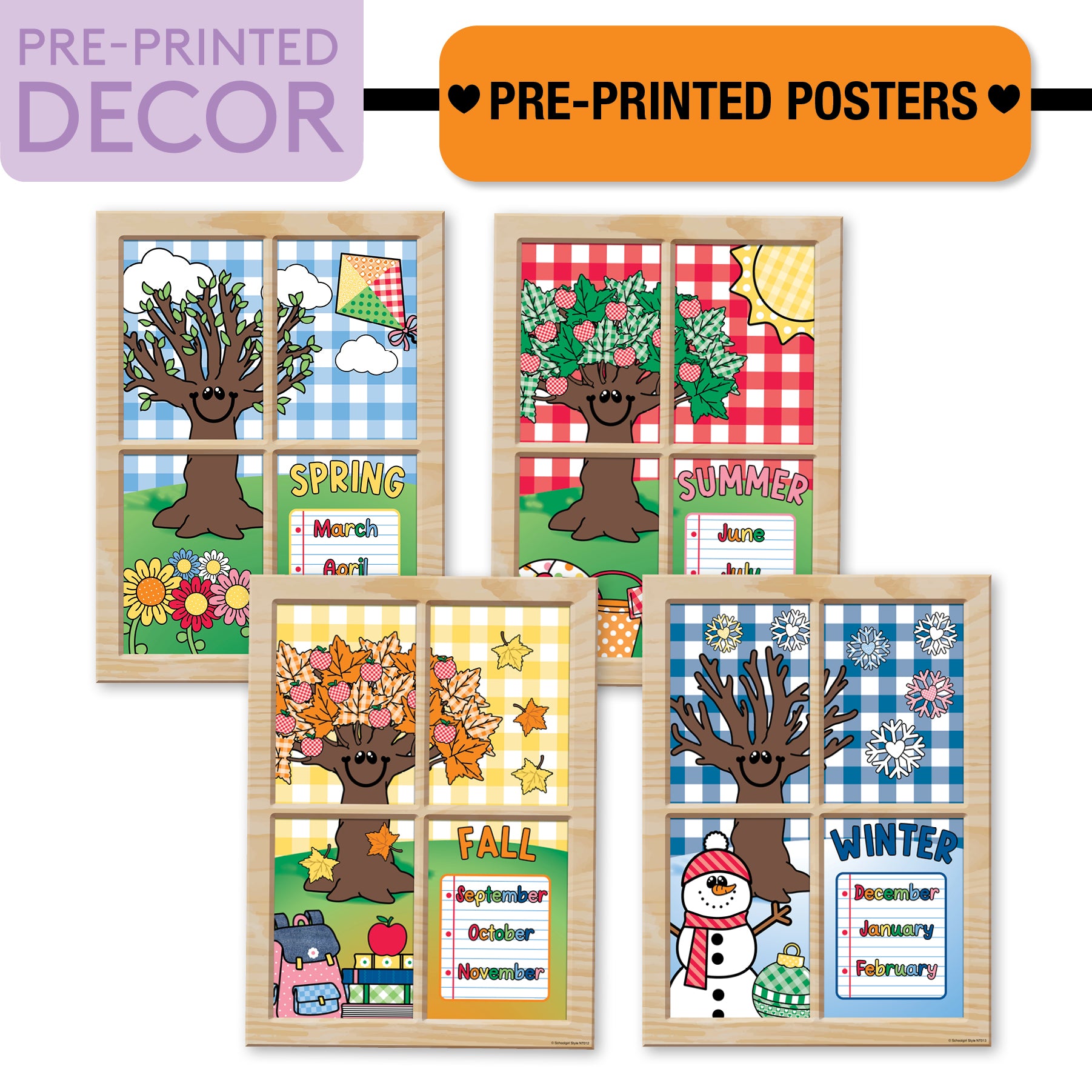 No Prep No Cut Classroom Decor Bundle | 90s Teacher
