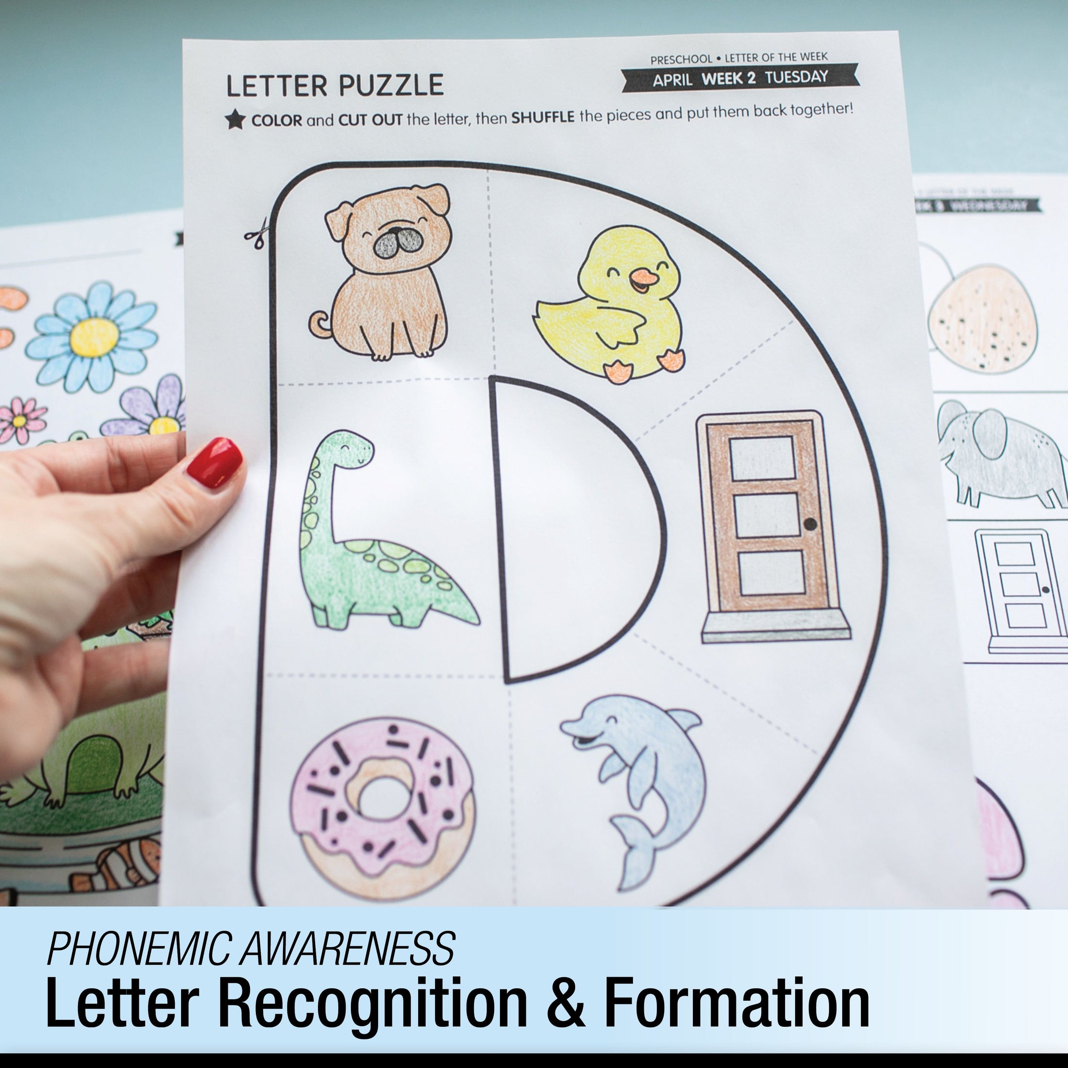 Printable Preschool April Letter of the Week