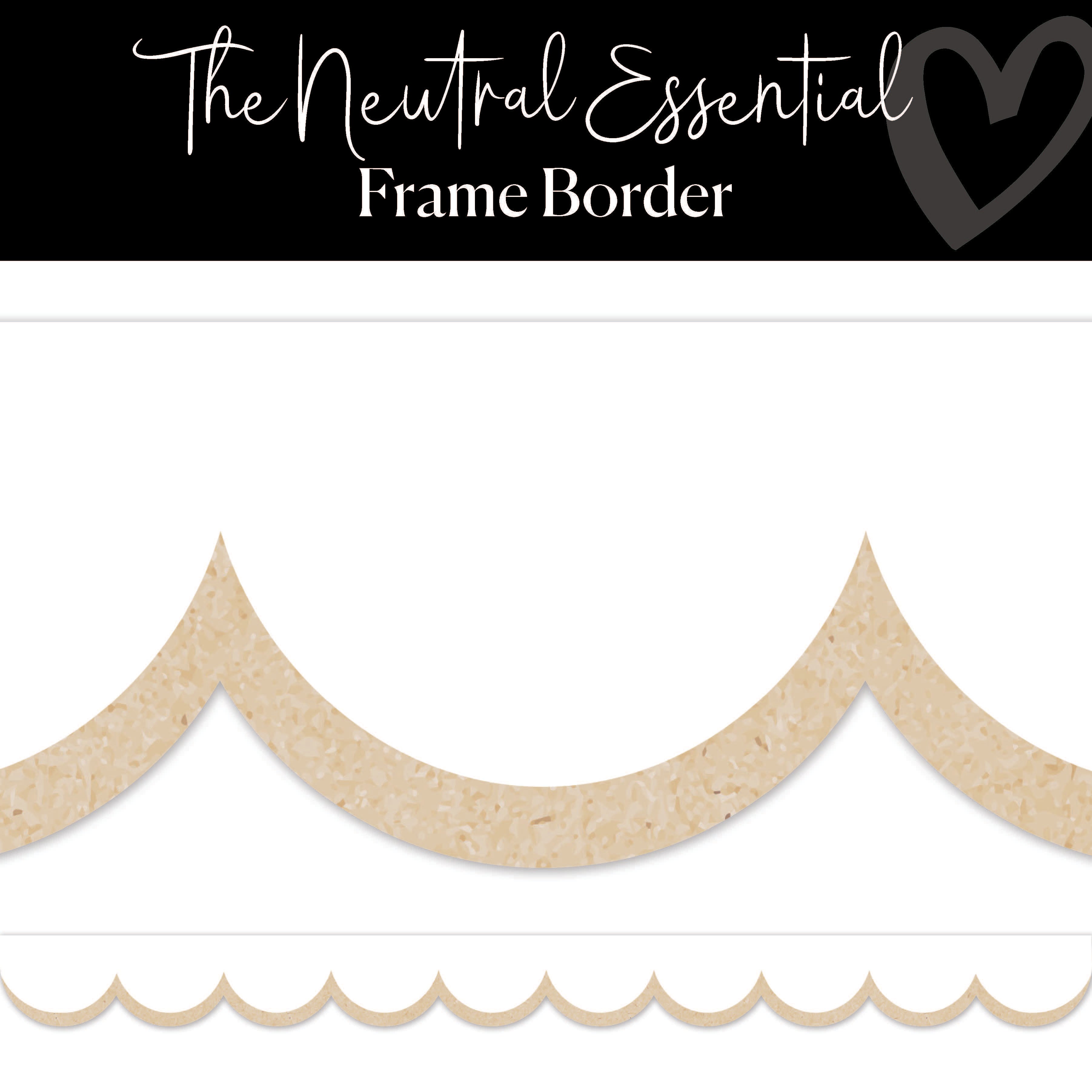 Border Design Neutral Neutral Bulletin Board Borders at Jamie Stonehouse blog