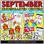 20 September Math and Literacy Kindergarten Centers or Morning Work Tubs