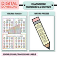 Load image into Gallery viewer, Pastel Full Printable Classroom Management Bundle
