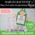 Load image into Gallery viewer, Printable March How To Catch A Leprechaun Craftivity
