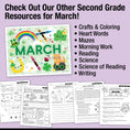 Load image into Gallery viewer, Printable Second Grade March Daily Math
