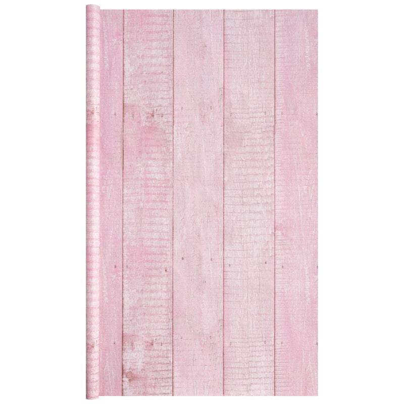 Southern Charm Pink | Soft Pink and White Wood | Bulletin Board Paper