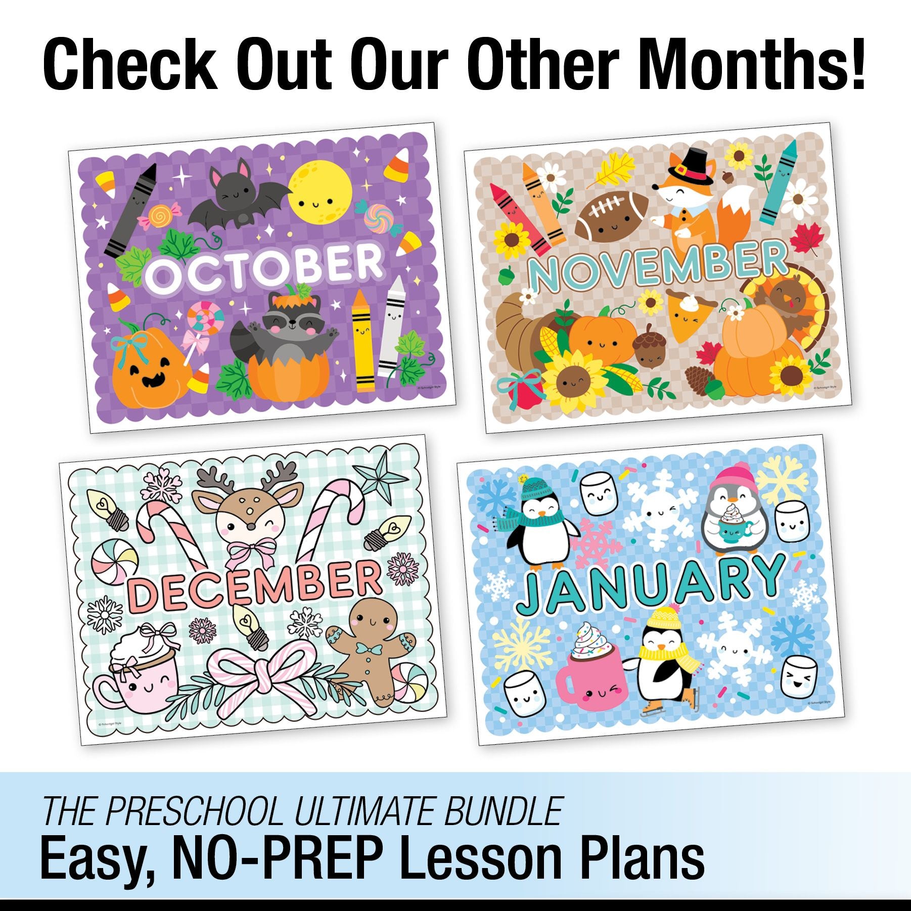 Big Book of September Preschool Thematic Unit Bundle