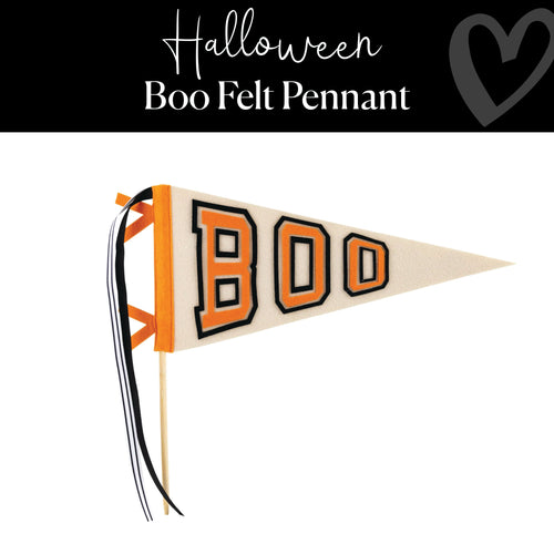 Boo Felt Pennant 