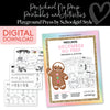 December Preschool Packet | Playground Press by Schoolgirl Style