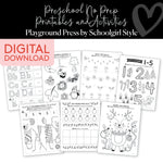 December Preschool Packet | Playground Press by Schoolgirl Style