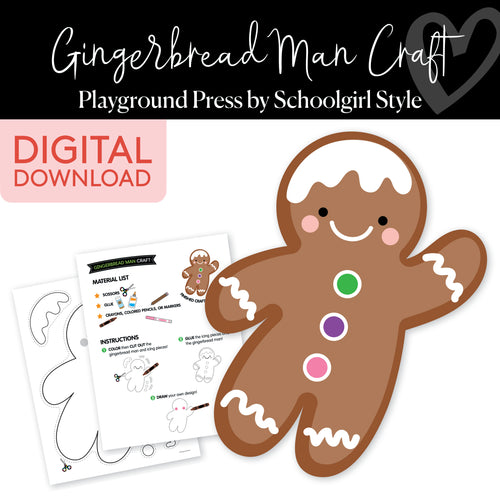 gingerbread man craft