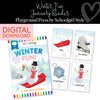 January Reader | Winter Fun | Yellow Reader | Playground Press by Schoolgirl Style