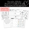 Load image into Gallery viewer, November Preschool Packet | Playground Press by Schoolgirl Style
