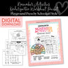 November Kindergarten Packet | Playground Press by Schoolgirl Style