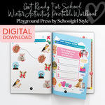 Get Ready for School | Winter Activities Printable Workbook | Playground Press by Schoolgirl Style