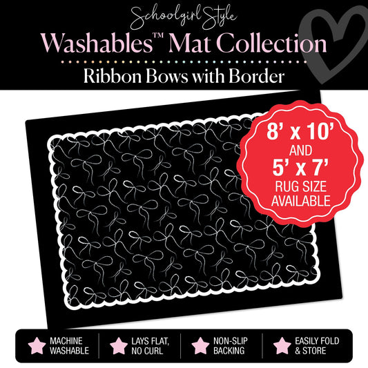 Seriously Darling Scallop Border Classroom Mat by Schoolgirl Style