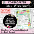 Load image into Gallery viewer, Printable Kindergarten May Week 4 Resources
