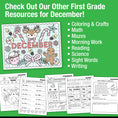 Load image into Gallery viewer, Printable First Grade December Daily Science of Reading
