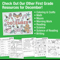 Load image into Gallery viewer, Printable First Grade December Daily Sight Words
