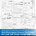 Load image into Gallery viewer, Printable Second Grade December Daily Heart Words
