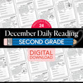 Load image into Gallery viewer, Printable Second Grade December Daily Reading
