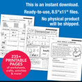 Load image into Gallery viewer, Printable Second Grade December Thematic Unit Bundle
