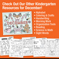 Load image into Gallery viewer, Printable Kindergarten December Daily Science of Reading
