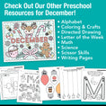Load image into Gallery viewer, Printable December "Me in Snow" Snow Globe Keepsake Craftivity
