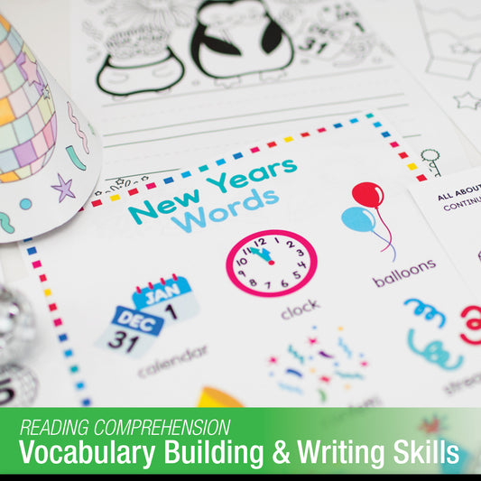 Printable First Grade January Writing Bundle