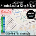 Load image into Gallery viewer, Printable January First and Second Grade Martin Luther King Day Activities

