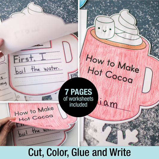 Printable January Hot Cocoa How To Craftivity