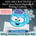 Load image into Gallery viewer, Printable January Hot Cocoa Secret Ingredient Writing Craftivity
