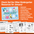 Load image into Gallery viewer, Printable Kindergarten January Daily Reading
