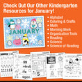 Load image into Gallery viewer, Printable Kindergarten January Daily Writing
