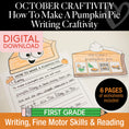 Load image into Gallery viewer, Printable How To Make A Pumpkin Pie Craftivity
