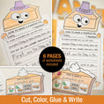 Load image into Gallery viewer, Printable How To Make A Pumpkin Pie Craftivity
