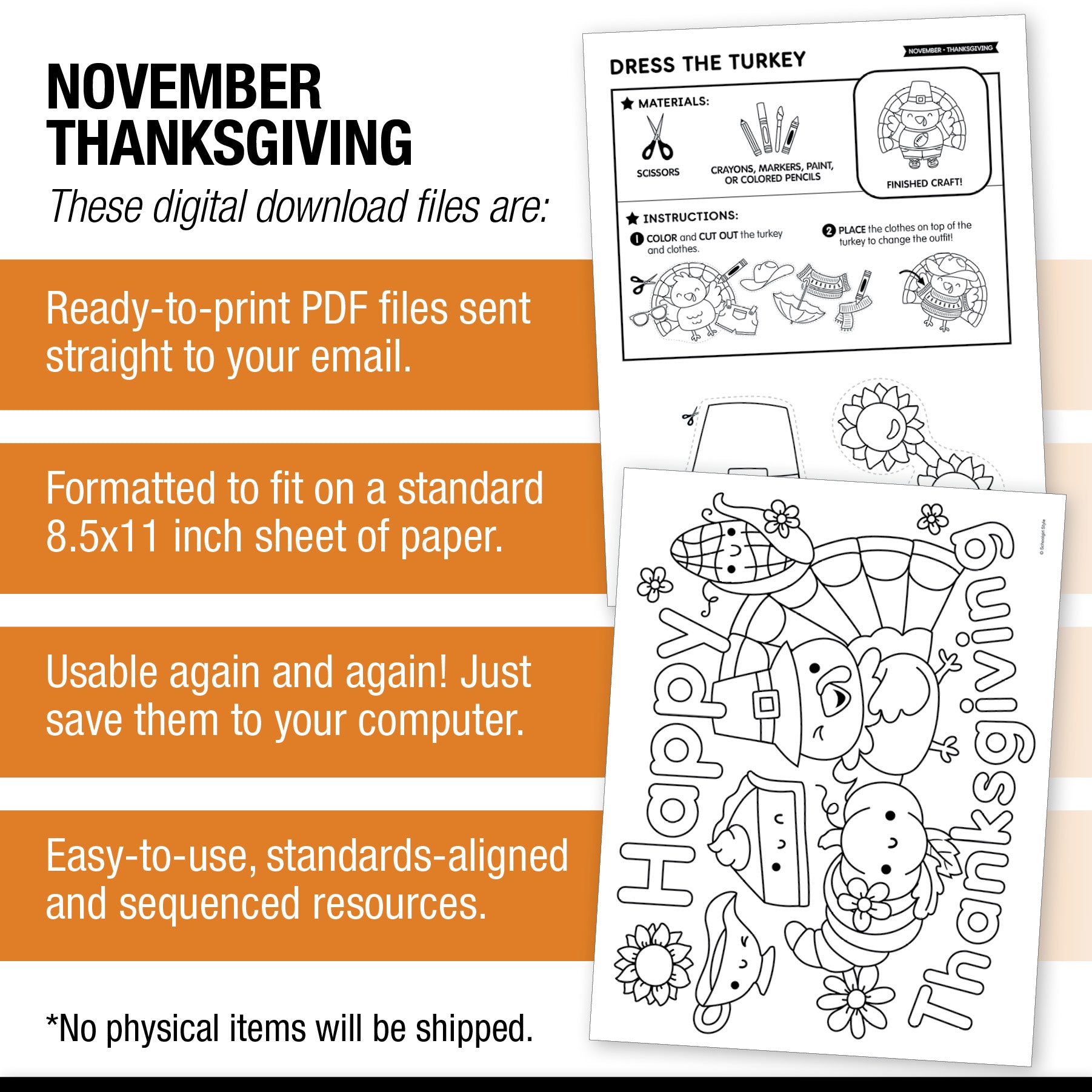 Printable November Daily Handwriting